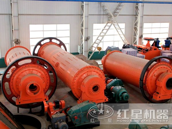 時產(chǎn)50噸鋁渣球磨機生產(chǎn)車間